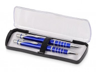 Набор Celebrity «Райт»: ручка шариковая, карандаш в футляре синий