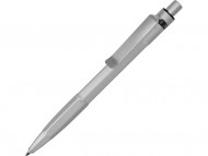 Ручка пластиковая c минералами шариковая Prodir QS30 PQSS Stone, серебряный