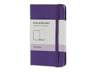 Папка Moleskine Portfolio (с кармашками), ХSmall (6,5x10,5см), фиолетовый