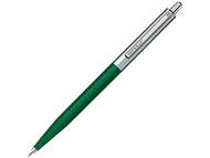 Ручка шариковая Senator «Point Polished Metal», зеленый/серебристый