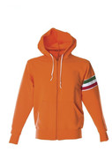 VERONA Толстовка Италия с капюшоном, на молнии, оранжевый