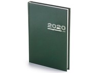 Ежедневник А5 датированный «Бумвинил» 2020, зеленый