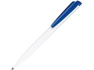 Ручка шариковая Senator «Dart Basic Polished», белый/синий
