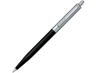 Ручка шариковая Senator «Point Polished Metal», черный/серебристый