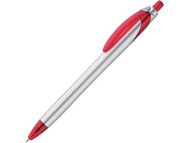 Ручка шариковая "Каприз Сильвер", серебристый/красный