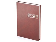 Ежедневник А5 датированный «Бумвинил» 2020, коричневый