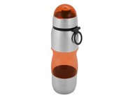 Бутылка спортивная "Движение" 650мл, оранжевый