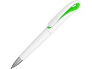 Ручка шариковая "Swansea", белый/зеленый, черные чернила