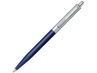 Ручка шариковая Senator «Point Polished Metal», синий/серебристый