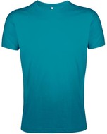 Футболка мужская приталенная REGENT FIT 150, винтажный синий