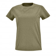 Футболка женская IMPERIAL FIT WOMEN, меланж хаки