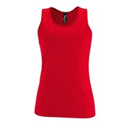 Майка женская SPORTY TT WOMEN, красная
