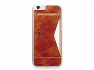 Кошелек-накладка на iPhone 6/6s, коричневый