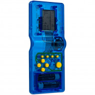 Игровая консоль Tetramino Transparent, синяя
