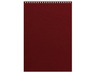 Бизнес - блокнот Альт А4 (198 х 285 мм) "Office" 60 л., бордовый