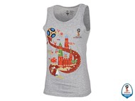 Майка женская 2018 FIFA World Cup Russia™, серый