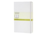 Записная книжка Moleskine Classic (нелинованный) в твердой обложке, Large (13х21см), белый