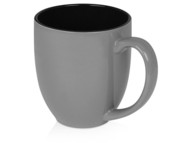 Кружка керамическая «Gracy» 470мл, серый/черный