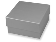 Подарочная коробка "Corners" малая, серебристый
