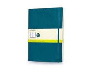 Записная книжка Moleskine Classic Soft (нелинованный), Хlarge (19х25 см), бирюзовый