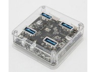 USB-концентратор Orico MH4U-U3 (прозрачный)