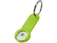 Брелок-держатель для монет "Shoppy", лайм