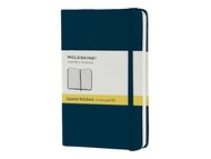 Записная книжка Moleskine Classic (в клетку), Pocket (9х14 см), голубой сапфир