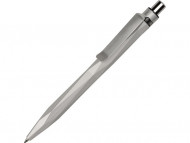 Ручка пластиковая c минералами шариковая Prodir QS20 PQS-C Stone, серебряный