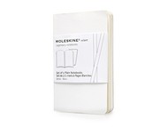 Записная книжка Moleskine Volant (нелинованная, 2 шт.), XSmall (6,5х10,5см), белый
