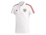 Рубашка поло РОССИЯ 3-STRIPE. adidas, белый/красный