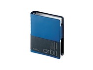 Ежедневник А6 полудатированный «Orbit», синий