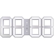 Часы настенные White & White Clock, белые