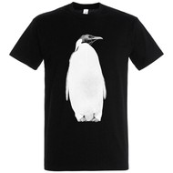 Футболка мужская Like a Penguin, черная