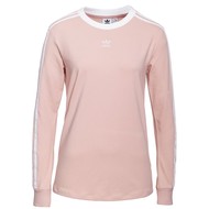 Футболка женская с длинным рукавом 3 Stripes LS, розовая