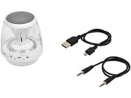 Портативная колонка "Rave Light Up" с функцией Bluetooth®, белый/прозрачный