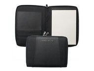 Папка для участника конференции формата А5 Keystone Black. Hugo Boss