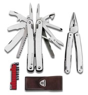 Мультитул SwissTool Spirit XC Plus в кожаном чехле