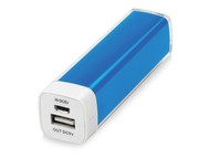 Портативное зарядное устройство "Ангра", 2200 mAh, голубой