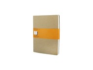 Записная книжка Moleskine Cahier (в линейку, 3 шт.), ХLarge (19х25см), бежевый