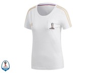 Футболка женская FWC Emblem. adidas, белый