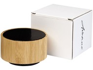 Бамбуковый Bluetooth®динамик Cosmos, черный