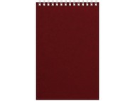 Бизнес - блокнот Альт А5 (127 х 198 мм) "Office" 60 л., бордовый