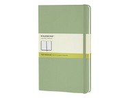 Записная книжка Moleskine Classic (нелинованный) в твердой обложке, Large (13х21см), фисташковый