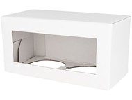 Подарочная коробка для кружек (для 2 керамических предметов), белый