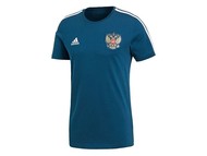 Футболка РОССИЯ 3-STRIPE. adidas, синий/белый