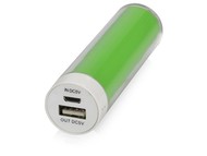 Портативное зарядное устройство "Тианж", 2200 mAh, зеленое яблоко