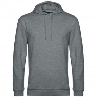 Толстовка с капюшоном унисекс Hoodie, темно-серый меланж